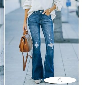 NWT Vici Hendrix High-ride Bell bottoms